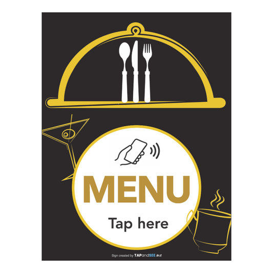 FLAT Menu in the Cloud - Tap Sign
