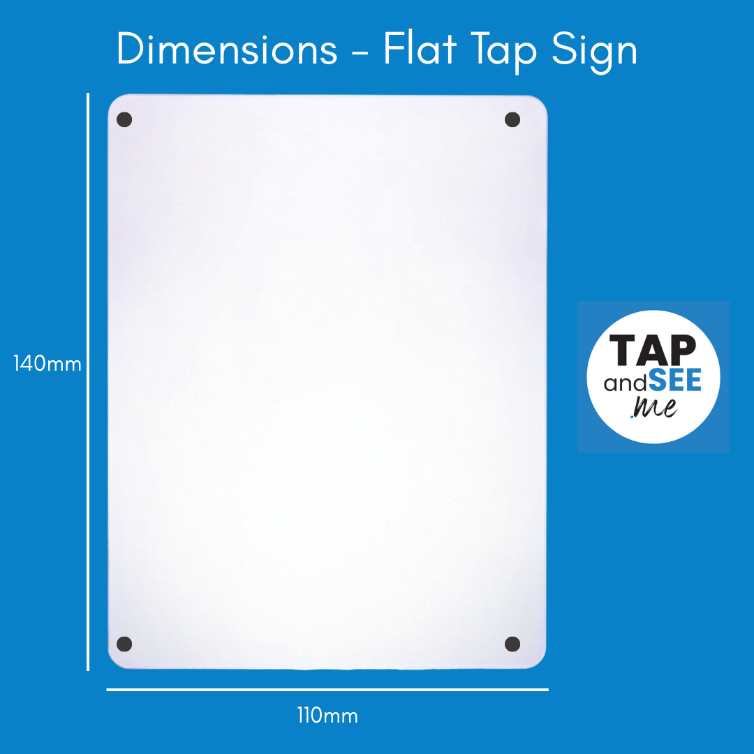 FLAT Information - Tap Sign
