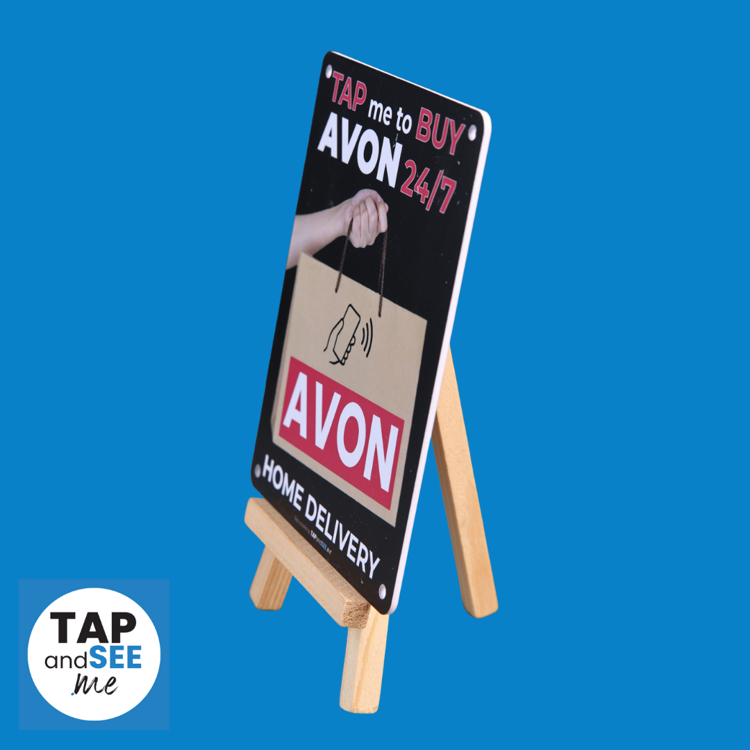 FLAT Avon Retail - Tap Sign