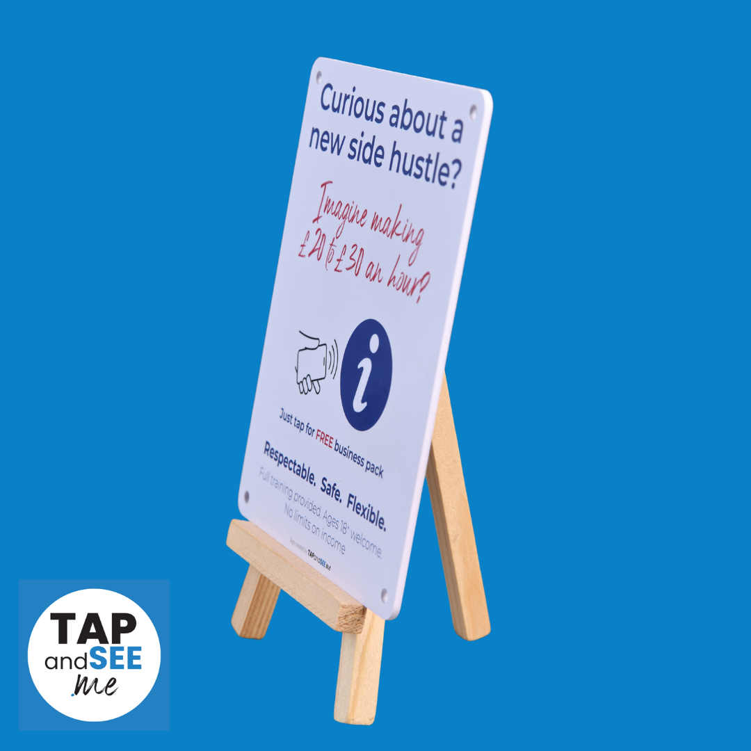 FLAT Avon Recruitment - Tap Sign