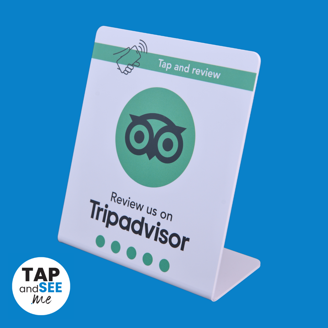 Review us on Tripadvisor - Tap Sign