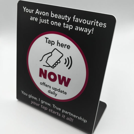 Avon Retail - Tap Sign