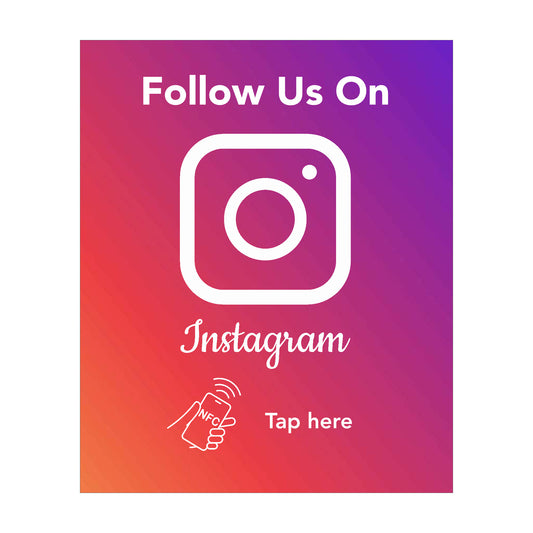 Follow us on Insta - Tap Sign