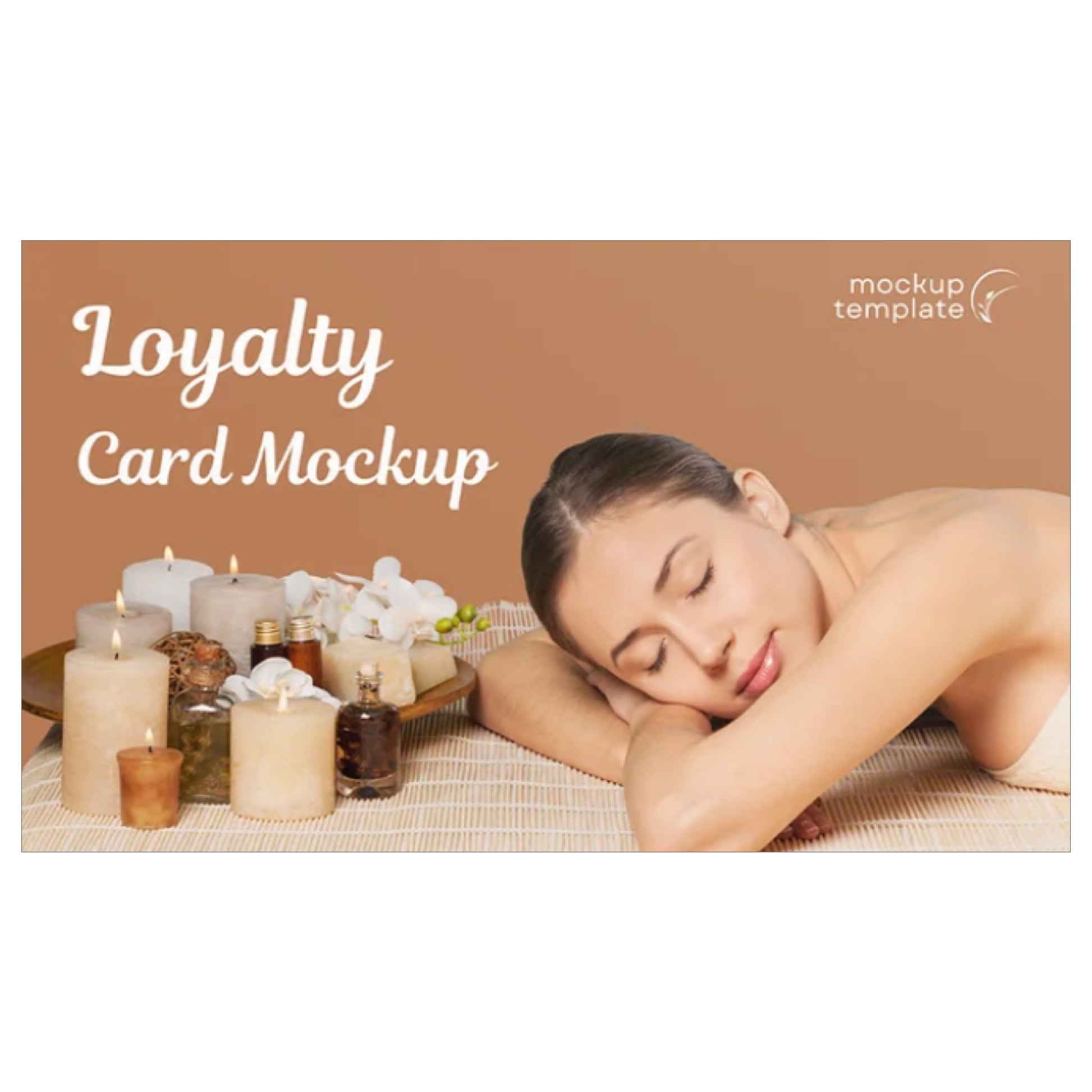Loyalty card design with content