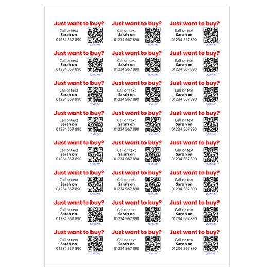 25 sheets of 24 Labels - 600 individual labels - Expired Books
