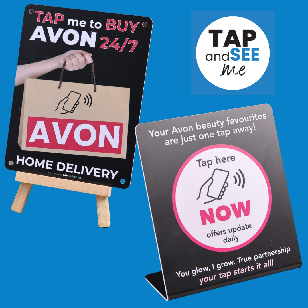 Avon Retail Tap Sign Bundle
